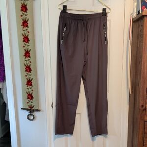 Men's Casual Gray Drawstring Joggers Sz XL